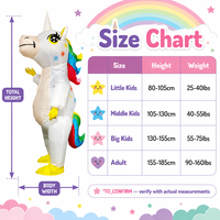 Costume gonflable personnalisé de licorne pour adulte, mascotte gonflable pour fête d'Halloween, cosplay, combinaison intégrale, fournisseur en gros