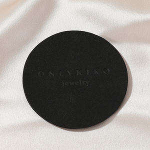 Custom Logo Color Round <b>Small</b> Earring Ring Pouch Microfiber Jewelry Bag Storage Jewelry Packaging Pouch with <b>Box</b> - Product Image 4