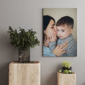 Arte de Pared con Fotos Personalizadas, Impresiones en Lienzo Personalizadas, Decoración Moderna para Sala de Estar, Cuadro Enmarcado - Product Image 5