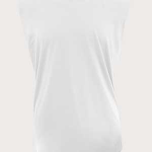 Débardeur blanc BMTT05 pour homme, coupe décontractée, sans manches, pour la gym et l'entraînement - Product Image 4