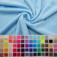 40d nylon 4 vías estiramiento malla sólida tela de punto tela de malla desnuda rollo de tul para vestido de boda