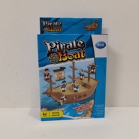 Jeu de bateau d'équilibre en plastique pour enfants - Ne faites pas vaciller le bateau pour les enfants et les adultes