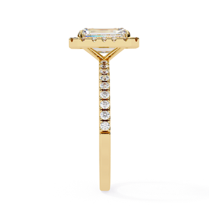 Anillo de Diamantes en Oro Amarillo para Mujer, Aspecto Elegante, Joyería con Estilo, Uso Diario, Moda - Product Image 4