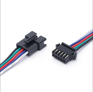 4 pins 5 Pins <span class=keywords><strong>6</strong></span> <span class=keywords><strong>pin</strong></span> JST SM cắm nối 100cm Nam Nữ cặp kết nối điện dây nối cho <span class=keywords><strong>LED</strong></span> Strip <span class=keywords><strong>RGB</strong></span> - Product Image 5