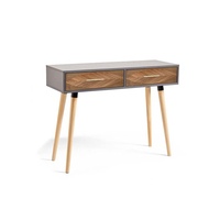 Table console en bois moderne de haute qualité, meubles de salon, taille et couleur personnalisables