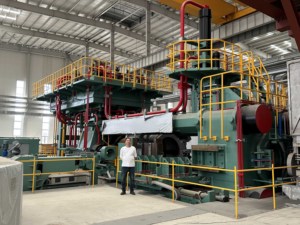 Machine d'extrusion de profilés en aluminium usagée <span class=keywords><strong>12500T</strong></span>, presse d'extrusion d'aluminium, machines à vendre - Product Image 5