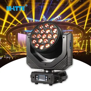 19x40W RGBW LED lavage Zoom lumière de scène mobile