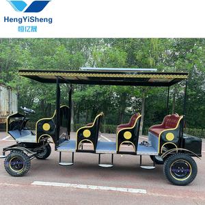 Chariot <span class=keywords><strong>Cendrillon</strong></span> électrique sans cheval le plus magique et majestueux pour les visites <span class=keywords><strong>dans</strong></span> les grands parcs à 4 roues - Product Image 5