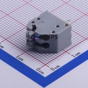 KF250-3.5-2P-1 Spring Terminal Block Through hole Component (THT),P=3.5mm Connector 3.5mm 2P 2 5A - Product Image 1