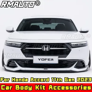 Difusor de Parachoques para Automóvil Accord, Kit de Carrocería en Negro Brillante Estilo YOFER, Labio de Parachoques para Honda Accord 11.ª Generación 2023, Accesorios para Automóvil - Product Image 5