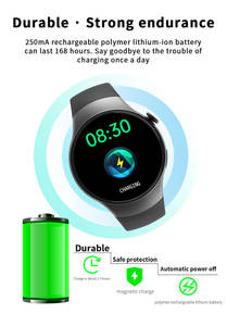 Smartwatch con Certificazione CE e RoHS, Chiamate Telefoniche, Display Rotondo, Monitoraggio della Pressione Sanguigna e della Salute, Orologio Intelligente - Product Image 5