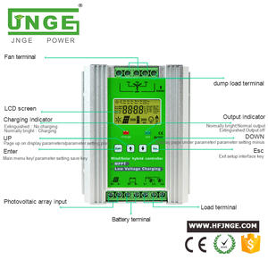 الهجين 1000W 48V الشمسية توربينات الرياح جهاز التحكم في الشحن - Product Image 2
