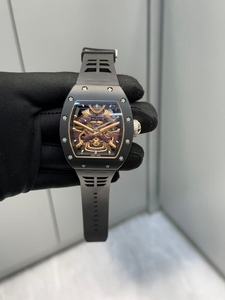 Montre mécanique automatique étanche de haute qualité avec tourbillon et gravure samouraï - Product Image 3