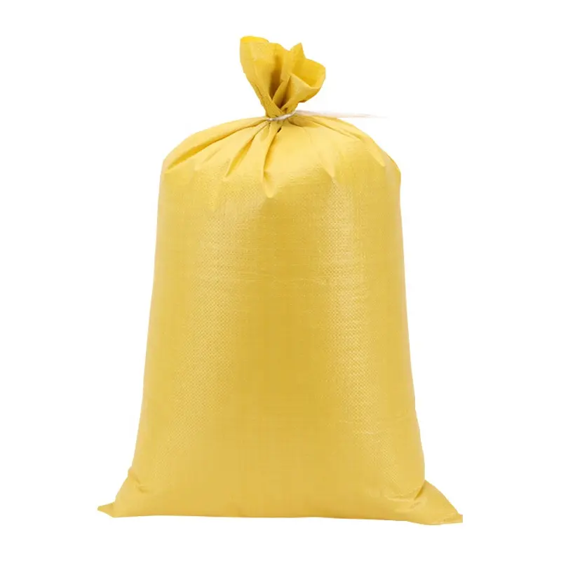 Yeni ürünler özel baskılı logo yeniden kullanılabilir polipropilen dokuma çanta renkli baskı lamine ile pp dokuma pirinç çanta buğday torbaları