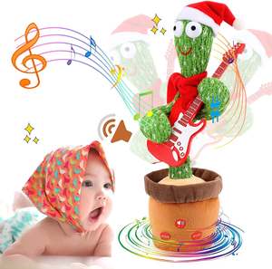 OEM ODM-muñeco de peluche de <span class=keywords><strong>Cactus</strong></span> para niños, muñeco de peluche suave, para cantar canciones, recargable, pequeño, cantidad mínima - Product Image 1