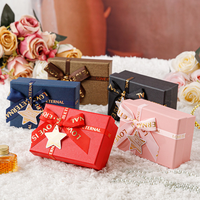 Boîtes en papier rigides pour bonbons et chocolats, avec couvercle élégant à ouverture facile, pour emballages cadeaux