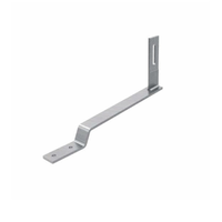 Support solaire en aluminium anodisé en forme de Z, crochet de fixation pour toit photovoltaïque, pour l'installation de systèmes de montage de panneaux solaires