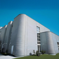 Construcción industrial Almacén Almacenamiento de acero Armaduras de techo Puertas correderas de aluminio Estructura prefabricada Edificios prefabricados