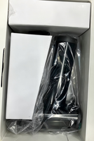 Lecteur de codes-barres 2D sans fil Deli 14970WB, base de charge 2.4G, écran LCD, lecteur de codes-barres portable pour supermarché, entrepôt