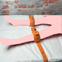 Sangles de bondage pour poignets et mollets, harnais de jambe, ceinture de bondage corporel pour lit, accessoires BDSM avec fermetures magnétiques