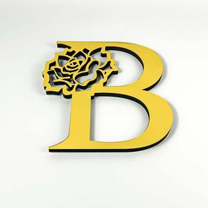 Nuovo Design lettere di alfabeto <span class=keywords><strong>con</strong></span> specchi acrilici rosa 3d adesivo da parete Art <span class=keywords><strong>adesivi</strong></span> acrilici <span class=keywords><strong>per</strong></span> la decorazione della scuola di casa - Product Image 2