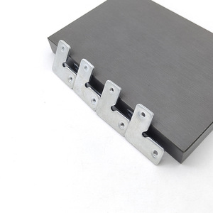 Support d'angle en aluminium 30x14mm, connecteur de quincaillerie durable pour support de cadre de porte d'armoire - Product Image 1