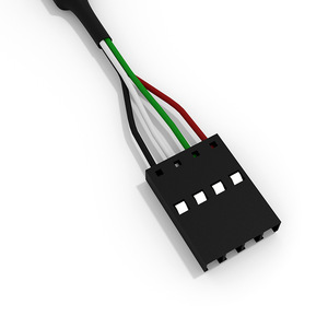 Faisceau de câbles 1m 1x0.5mm Isolation PVC IP20 24V Installation statique Personnalisable Pièce A109 - Product Image 4