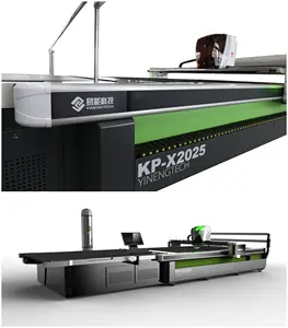 YINENG CNC garment fabric pattern cutter automatic textile auto cloth cutter for apparel industry