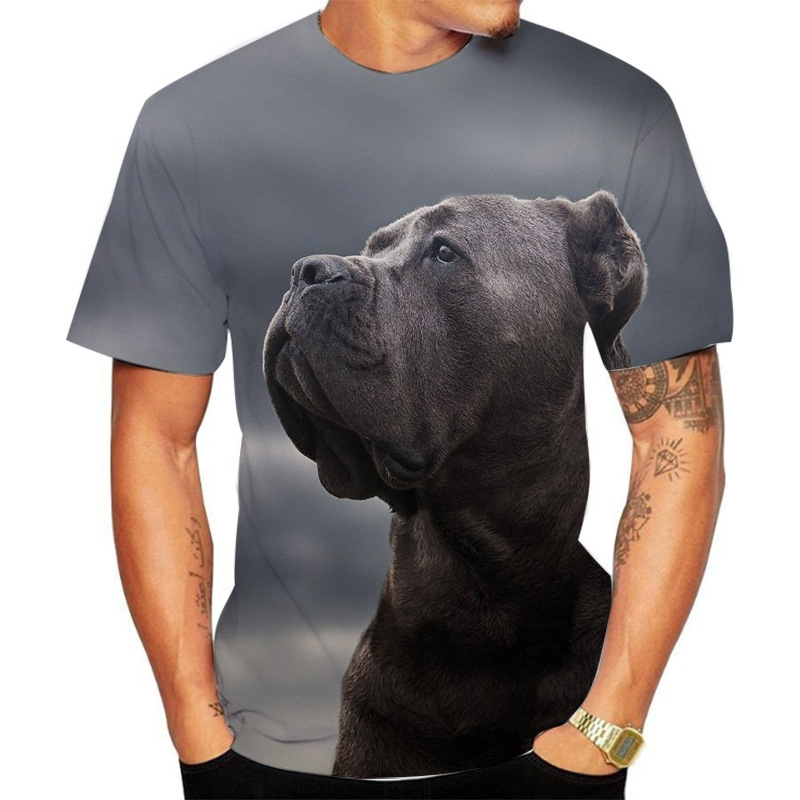 camiseta estampa de cachorro