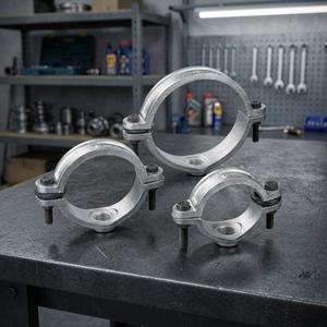 Abrazadera de Tubería de Zinc Galvanizado de Alta Presión Resistente a la Corrosión, Fabricada con Hierro Galvanizado de Alta Precisión FCD 450/ASTM A536 - Product Image 2