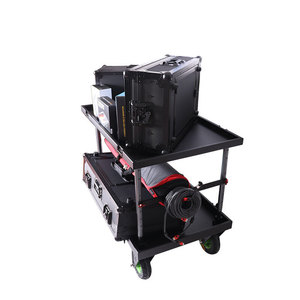 Aluminum Alloy Director Cart <b>Four</b>-<b>Wheel</b> Movable <b>Trolley</b> For Film And Television Equipment Silver Color 10 Kg Load Capacity - Product Image 3