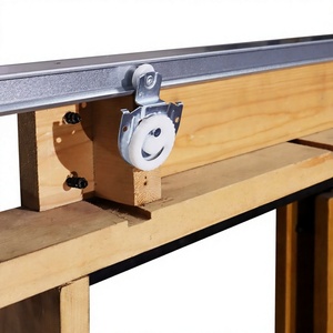 Kit de quincaillerie pour porte coulissante WEKIS OEM en acier galvanisé et laiton, 3 mm, insonorisé, durable, avec vis industrielles pour entrepôt, hôtel, FSC - Product Image 4