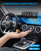 Adaptateur USB universel CP-21 portable 2-en-1 CarPlay et Android Auto pour voiture – Accessoires automobiles tendance 2026