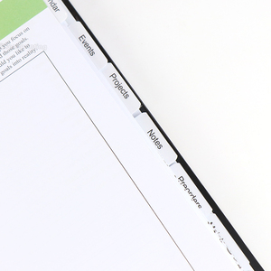 맞춤형 저널 하드 커버 골드 나선형 노트북 사용자 정의 - Product Image 4