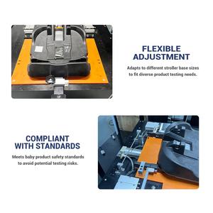 Arabası baz fiksasyon dayanıklılık <span class=keywords><strong>test</strong></span> makinesi bebek arabası baz yorulma <span class=keywords><strong>test</strong></span> ekipmanları çocuk emniyet koltuk tabanı Tester - Product Image 5