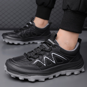 Zapatos Deportivos para Hombre, Parte Superior de Malla Sintética, Suela de Goma, Entresuela de EVA, para Otoño, Senderismo, Trekking y Deportes al Aire Libre - Product Image 1