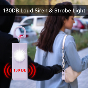 2 in 1 Sos anti-hırsızlık <span class=keywords><strong>alarm</strong></span>ı 130dB yüksek hassasiyet mobil uygulama acil kişisel güvenlik <span class=keywords><strong>alarm</strong></span>ı otomatik konum paylaşımı - Product Image 5