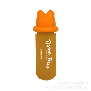 Marcapáginas de juguete Pu Fidget, forma de hongo de felpa de rebote lento para niños de 2 a 4 años, decoración de escritorio unisex, regalo - Product Image 3