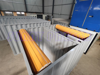 Conteneurs de stockage portables démontables en kit, 10', 12', 16', 20' pieds, assemblage facile, solution de stockage
