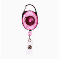 Nouveaux produits : Porte-badge rétractable transparent avec mousqueton et clip dorsal, porte-badge infirmière Yoyo, porte-clés rétractable