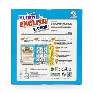 Livre électronique sonore rechargeable pour enfants Zhorya, machine d'apprentissage intelligente en anglais - Product Image 2