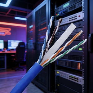 <span class=keywords><strong>Cable</strong></span> Ethernet CAT6 CCA UTP al por Mayor, 305m por Rollo, <span class=keywords><strong>Cable</strong></span> de Red LAN de Alta Velocidad <span class=keywords><strong>para</strong></span> Hogar y Oficina - Product Image 3