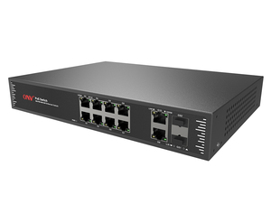 Switches10เครือข่าย POE 250W * 10/100/1000M พอร์ต RJ45แบบปรับได้และ2*1000M Uplink SFP ไฟเบอร์ POE สวิตช์ที่ stander - Product Image 3