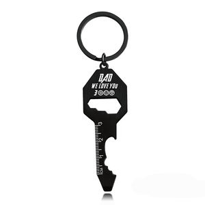 Portachiavi Multifunzionale Creativo a Forma di Chiave con Apribottiglie Pratico dal Design Minimalista per la Comodità Moderna - Product Image 1