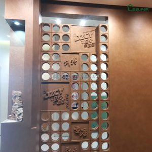 Carreaux muraux numériques d'intérieur et d'<span class=keywords><strong>extérieur</strong></span> Briques d'argile creuses en céramique moussée double face pour cloison de séparation - Product Image 5