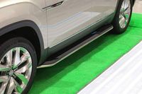 Meilleure vente marchepied latéral adapté aux accessoires de voiture Rivian marchepied Nerf Bar plate-forme pour Rivian R1T 22-23