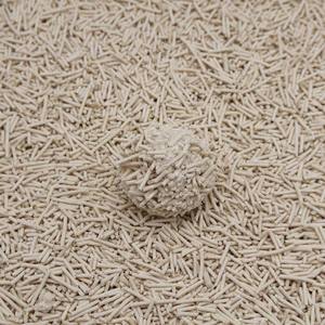 Litière pour chat au tofu naturel 100% Boule de fibre de zéolite de soja et de maïs biodégradable et écologique - Product Image 4