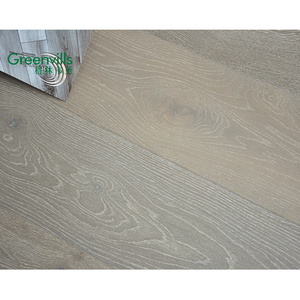 En stock! Plancher en bois de chêne blanc de 240mm de large, <span class=keywords><strong>parquet</strong></span> bon marché - Product Image 4