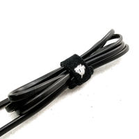 Attaches de câble en nylon et polyester de type P, attaches de câble durables imprimées, sangle à boucle pour la gestion des câbles