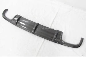 Becquet de pare-chocs arrière en fibre de carbone avec embouts d'échappement pour Benz W211 <span class=keywords><strong>E55</strong></span> AMG Sedan <span class=keywords><strong>2002</strong></span>- 2006 Diffuseur de pare-chocs - Product Image 4